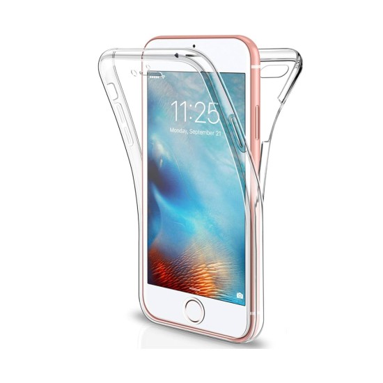 360º Silicon Case for Apple iPhone 6g/6s Transparent
